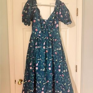 Hill House Ophelia Dress in Moody Floral